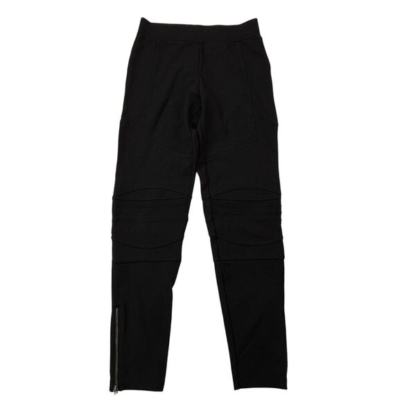 AllSaints Pants - ALLSAINTS Women’s Small Black Tyne Elastic Waist Leggings 25.5" Inseam